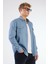 Açık Mavi Erkek Regular Fit Düz Klasik Yaka Uzun Kol Gömlek - 104840 7