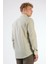 Yeşil Erkek Slim Fit Çiçek Desenli Klasik Yaka Uzun Kol Gömlek - 104880 9