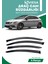 Seat Leon 2013 Sonrası Uyumlu Oto Camlara Özel Ölçü Cam Rüzgarlığı Rüzgarlık 1