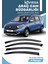 Dacıa Lodgy 2013-2015 Uyumlu Oto Camlara Özel Ölçü Cam Rüzgarlığı Rüzgarlık 1