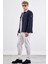 Lacivert Çıtçıt Kapamalı Cepli Overshirt Gömlek 5
