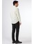 Yeşil Pamuklu Brent Yaka Slim Fit Uzun Kol Erkek Gömlek 3