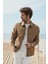 Vizon Erkek Regular Fit Düz Klasik Yaka Bomber Mont 6