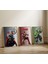 (Çerçevesiz)Hulk, Demir Adam, Thor Poster Seti 3 Lü Çerçevesiz Poster, Marvel Poster 3