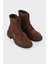 Kahve Deri Kadın Günlük Bot 2
