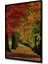 Çerçeve Görünümlü Sonbahar Renkleri Yağlı Boya Görünümlü Dekoratif Ahşap Ev/işyeri/ofis Kare Tablo 2