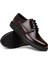 Erkek Bordo Hakiki Deri Günlük Comfort Ayakkabı - 01932MBRDP01 3
