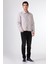 Gri Çıtçıt Kapamalı Kapitone Slim Fit Erkek Mont 2