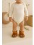 Bebek & Çocuk Kaydırmaz Tabanlı Ev Botu / Panduf / Kışlık Peluş Bot / Tilki Desenli 1