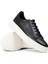 Erkek Hakiki Deri Siyah Sneaker Ayakkabı - M2501MSYHP04 3