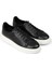 Erkek Hakiki Deri Siyah Sneaker Ayakkabı - M2501MSYHP04 4