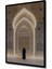 Çerçeve Görünümlü Islam Sanatı Ilham Veren Mescit Kapısı Dekoratif Ahşap Ev/işyeri/ofis Kare Tablo 2