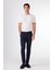 Lacivert Erkek Ekstra Slim Fit Melanj Desenli Klasik Pantolon - 103476 6