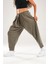 Yeşil Pileli Jogger Pantolon 2