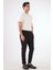 Siyah Bağcıklı Pileli Jogger Erkek Pantolon 2