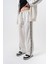 Erkek Damask Şerit Detaylı Kışlık Doubleface Baggy Eşofman Altı Ekru 1