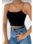 Askılı Crop Büstiyer Penye Bluz 2’li Set 3