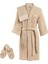 Bornoz Valerie Bayan Bornoz Set Waffle MC059965 S/m Pembe 1