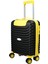 Pp Underseat Küçük Boy Siyah-Sarı Valiz 46X34X19 cm | 4 Tekerlek | Şifreli Kilit 1