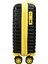 Pp Underseat Küçük Boy Siyah-Sarı Valiz 46X34X19 cm | 4 Tekerlek | Şifreli Kilit 3