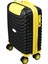 Pp Underseat Küçük Boy Siyah-Sarı Valiz 46X34X19 cm | 4 Tekerlek | Şifreli Kilit 4
