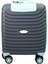 Pp Underseat Küçük Boy Gri-Turkuaz Valiz 46X34X19 cm | 4 Tekerlek | Şifreli Kilit 4