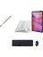 Tab 4gb Ram 128 GB Hafıza 10.1"inch M10 Gri Tablet+Şeffaf Kılıf+Klavye ve Mouse+Kalem 1