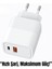 20W Hızlı Şarj Adaptörü - Usb-A ve Type-C Çıkışlı, Kompakt Tasarım 1