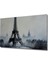 Sisli Paris Eyfel Kulesi Sulu Boya Görünümlü Dekoratif Ahşap Ev/işyeri/ofis Kare Tablo 2