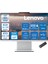 Ideacentre Aıo 24IRH9 Intel Core I5 13420H 24GB Ddr5 256GB SSD Freedos UHD Graphics 23.8" Fullhd (1920X1080) IPS 100Hz 99% Srgb All In One Bilgisayar F0HN0053TRF06 + Zetta Flash Bellek 1