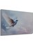 Beyaz Güvercin Bulutların Dansı Yağlı Boya Görünümlü Dekoratif Ahşap Ev/işyeri/ofis Kare Tablo 3