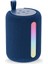 PBS228 Işıklı Taşınabilir Kablosuz Bluetooth Speaker Hoparlör 1200 Mah Navy 1