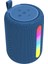 PBS228 Işıklı Taşınabilir Kablosuz Bluetooth Speaker Hoparlör 1200 Mah Navy 2