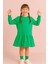 Kız Çocuk Mevsimlik Elbise Yeşil 3