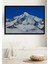 Çerçeve Görünümlü Buzul Dağı Yağlı Boya Görünümlü Dekoratif Ahşap Ev/işyeri/ofis Kare Tablo 1