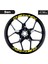 Sarı Cfmoto 450NK Yazılı 8 Li Jant Içi Yazı Sticker 1
