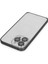 CPT90 iPhone 15 Pro Max Metal Bumper Mat Kapak - Siyah 4
