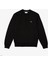 Erkek Klasik Fit Siyah Bisiklet Yaka Sweatshirt 5