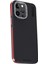 CPT90 iPhone 15 Pro Kılıf Aramid 600D Kevlar Karbon Fiber Magsafe Kapak - Kırmızı 1
