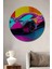 Fütüristik Neon Araba Modern Sanat Yağlı Boya Görünümlü Dekoratif Ahşap Ev/işyeri/ofis Tablo 1