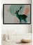 Çerçeve Görünümlü Pastel Tonlarda Geyik Modern Sanat Dekoratif Ahşap Ev/işyeri/ofis Kare Tablo 1