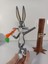 Smilechild Bugs Bunny Sevimli Tavşan Hayvan Figür Oyuncak 20 cm 1