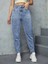 Kadın Boyfriend Denim Jean Pantolon 3