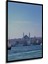Çerçeve Görünümlü Istanbul Panorama Yağlı Boya Görünümlü Dekoratif Ahşap Ev/işyeri/ofis Kare Tablo 3