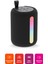 PBS228 Işıklı Taşınabilir Kablosuz Bluetooth Speaker Hoparlör 1200 Mah Siyah 3