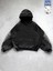Yıkamalı Gothic Butterfly Baskılı Vintage Kapüşonlu Sweatshirt 4