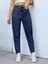 Kadın Boyfriend Denim Jean Pantolon 3