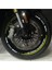 Cfmoto 450SR Sticker Jant Iç & Dış Yazılı Etiket Modeli Neon Sarı - Beyaz 2