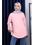 Pembe Bisiklet Yaka Modal Tunik 3