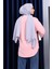 Pembe Bisiklet Yaka Modal Tunik 4